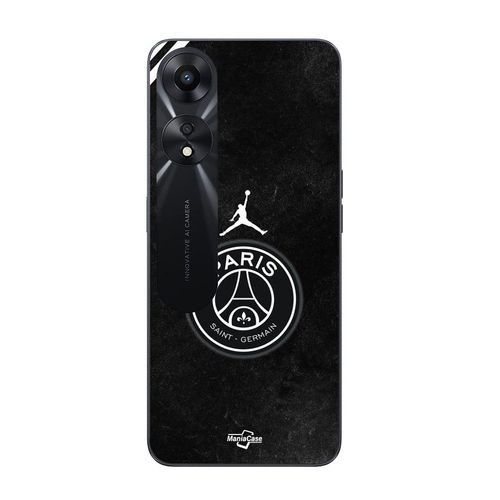 Coque Oppo A78 5g Psg Jordan Logo Noir