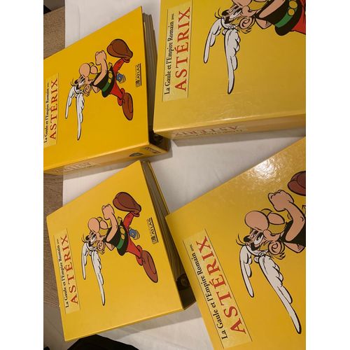 4 Classeurs Astérix La Gaule Et L’Empire Romain