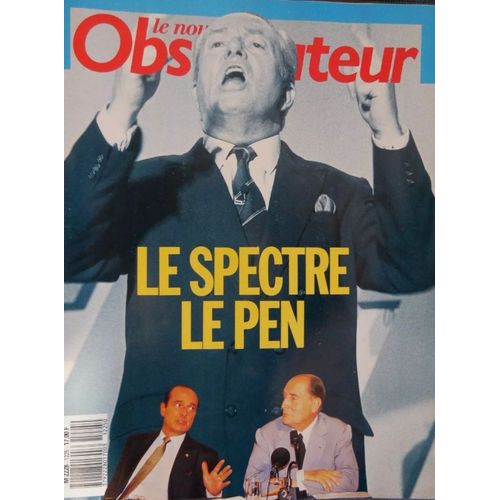Nouvel Observateur (Le) N° 1225 Du 29/04/1988 Jean Genet/Caroline Carlson/Glenn Ford/Jeanne Moreau/Robert Redford/Jj Goldman L Enfant Sage Du Rock