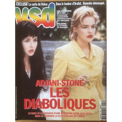 Vsd - N 952 - 23/11/95 - Sharon Stone Et Isabelle Adjani Diaboliques, Valérie Lemercier…