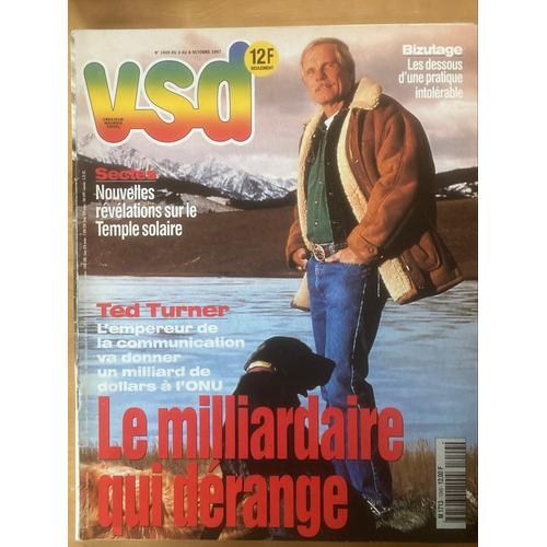 Vsd N 1049 - 02/10/97 - Ted Turner, Mira Sorvino, Chirac…