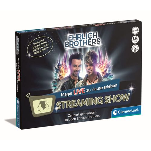 Clementoni- Ehrlich Brothers 59272-Ehrlich Streaming Show Pour La Maison, 59272