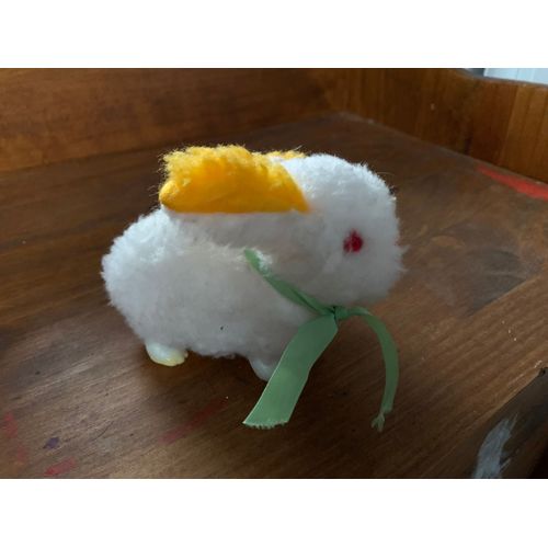 Lapin Peluche Automate Ancien