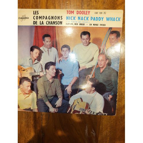 45tours Les Compagnons De La Chanson Dansons Mon Amour / Un Monde Entier