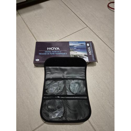 Vds kit 3 filtres Hoya diamètre 49 mm : UV, Polarisant et NDx8