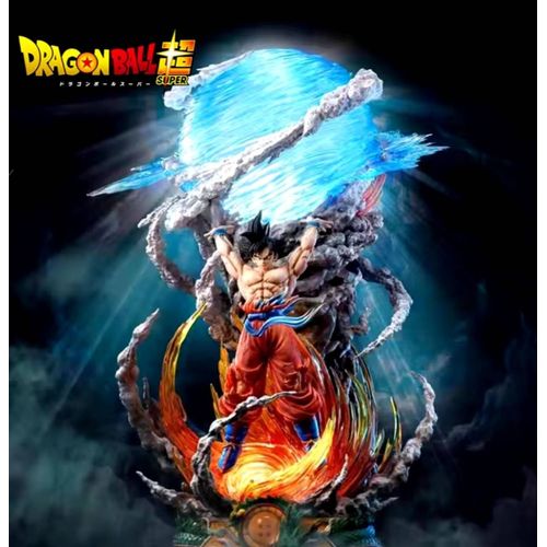 Figurine Dragon Ball Z Broly Vs Goku Pvc 25 Cm Collection Dbz Anime Statue Manga