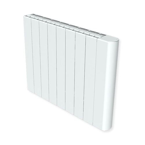 Radiateur électrique LCD Céramique blanc 2000W NELIA Compact