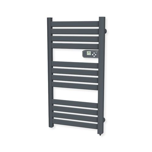 Sèche-serviette sec lames plates Anthracite - 500W