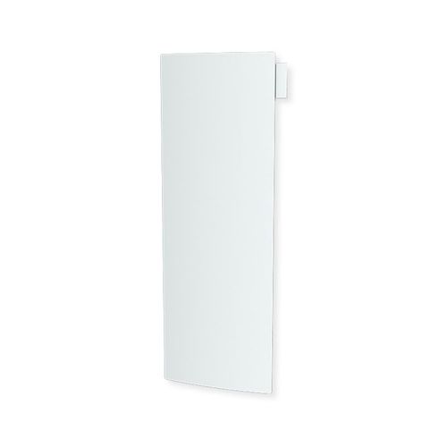 Radiateur à inertie en Fonte Verre Blanc VERTICAL Bombé 1500W