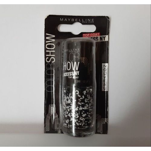 Vernis À Ongle Noir Pailleté Maybelline Noir
