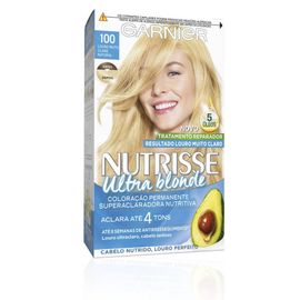 Garnier - Coloration Permanente Nutrisse Ultra Blonde - 100 Blond Très Clair 