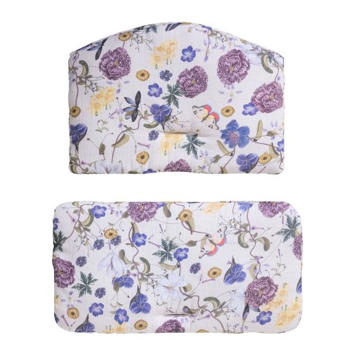 Coussin Chaise Haute Hauck Alpha+ - Beige Floral