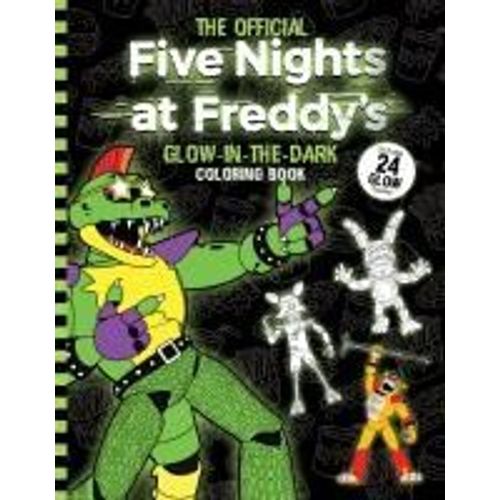 Five Nights At Freddy's Glow In The Dark Coloring Book