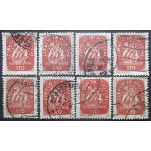 Portugal N°629 X 8 Oblitéré