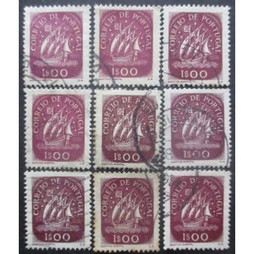 Portugal N°708 X 9 Oblitéré