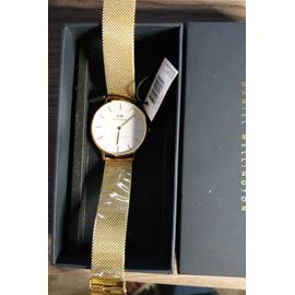 Montre Daniel Wellington Classic Petite Melrose Dw00100305 En Maille Milanaise Rose