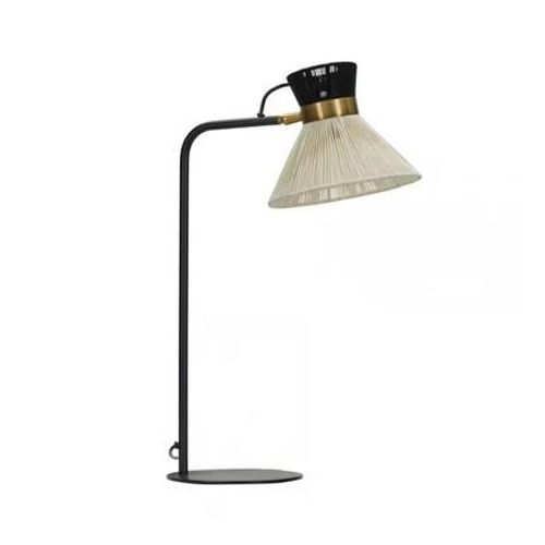 House Doctor - Lampe De Table Cord - Noir