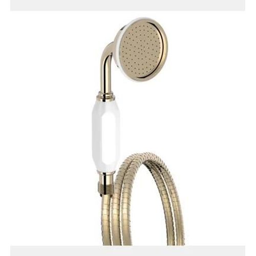 Jacob Delafon - Pommeau de douche Cléo 1889 or + flexible - Jaune