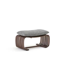 Am.Pm - Pouf En Bambou Zhao, Design E.Gallina - Vert