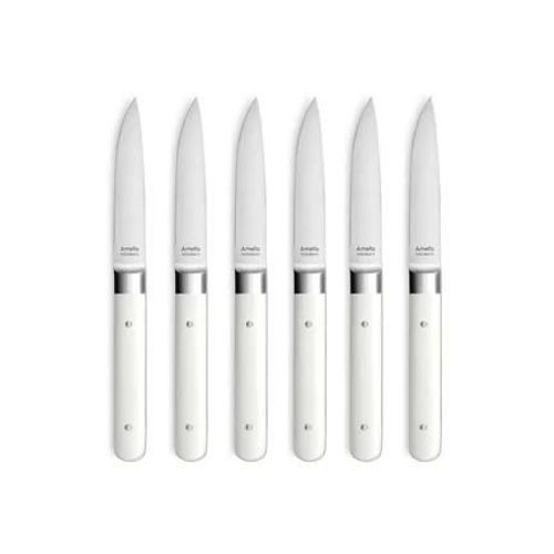 Couzon - Fusion - Coffret 6 Couteaux Steak - Noir