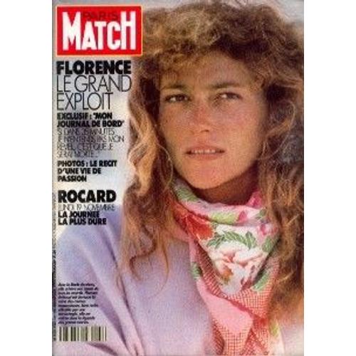 Paris Match  N° 2166 : Florence Arthaud En Couverture