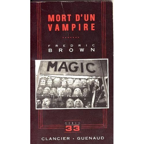 Mort D'un Vampire