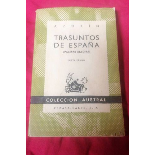 Trasuntos De Espanz De Azorin
