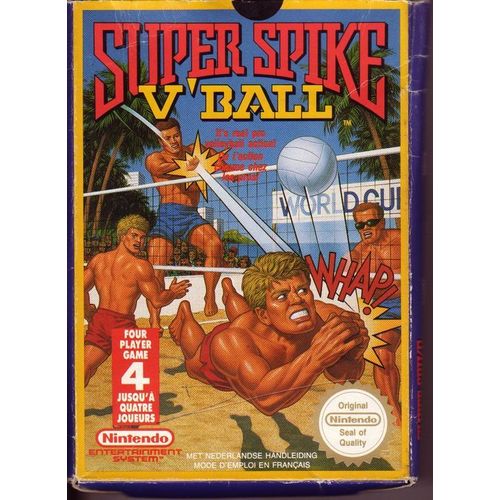 Super Spike V'ball Nes Nintendo Nes