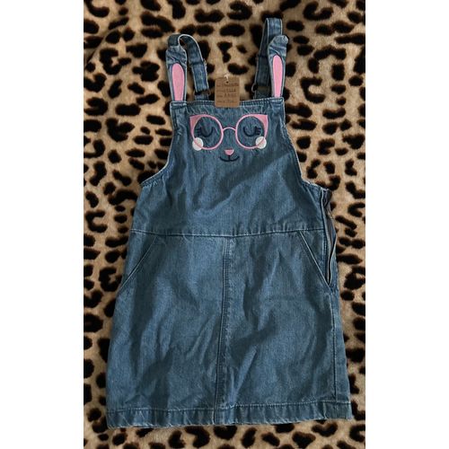 Salopette Fille Style Jeans Taille 4 Ans