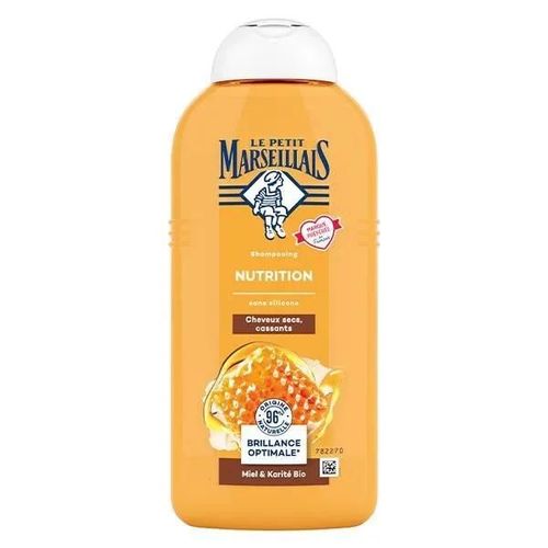 Le Petit Marseillais Shampooing Nutrition Miel & Karité Bio 300 Ml 
