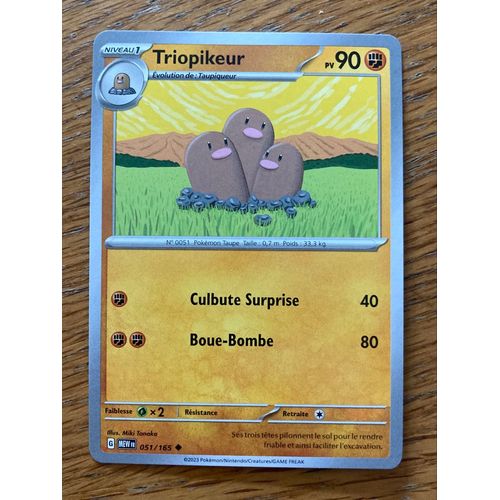 (2469) Triopikeur 51/165 Pokemon 