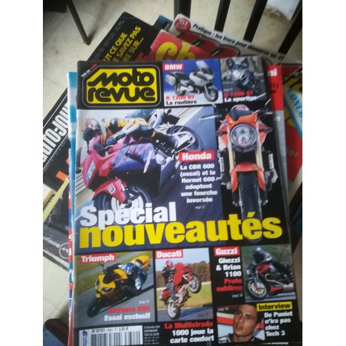 Moto Revue 3642 De 2004 Honda Cbr600rr,Triumph 650 Daytona,Ducati Multistrada 1000 Ds,Ghezzi Fionda 1100,De Puniet