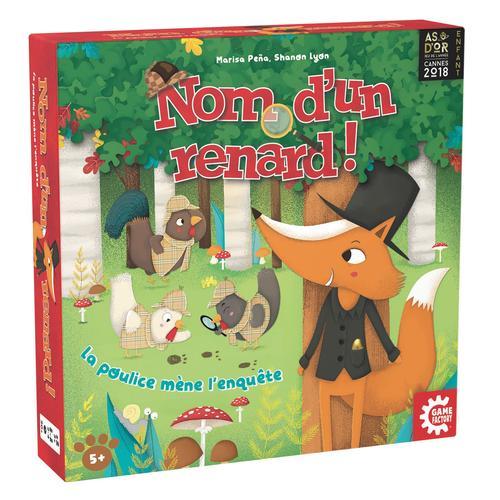 Jeu Enfants Nom D'un Renard - La Poulice Mène L'enquête