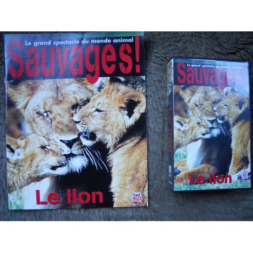 Sauvage! Le Lion - La Cassette Vhs + Le Fascicule