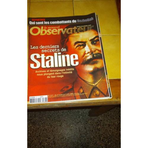 Le Nouvel Observateur Revue N. 2177 De 2006