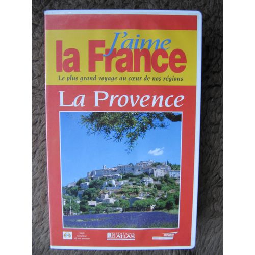 La Provence - J'aime La France. Cassette Vhs