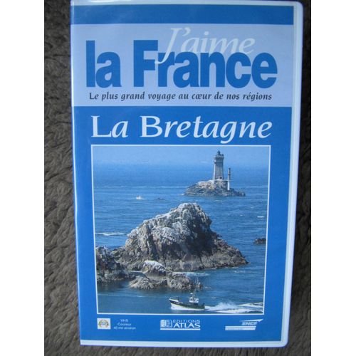 La Bretagne - J'aime La France. Cassette Vhs
