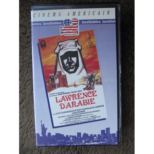 Lawrence D'arabie Avec Peter O'toole. Cassette Vhs