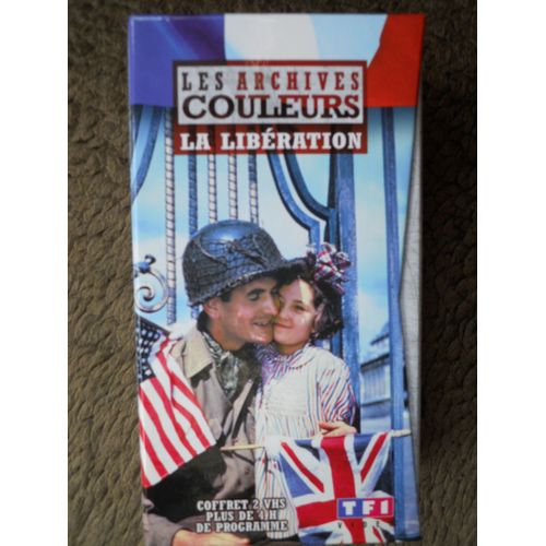 Les Archives Couleurs - La Libération. Coffret 2 Cassettes Vhs