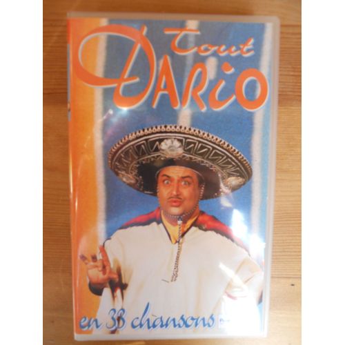 Dario Moreno. Tout Dario En 38 Chansons. Cassette Vhs