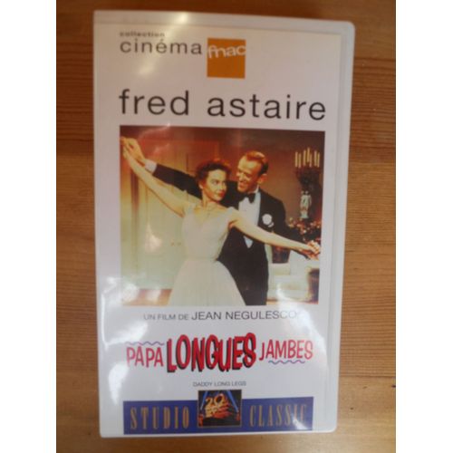 Papa Longues Jambes Avec Fred Astaire. Cassette Vhs