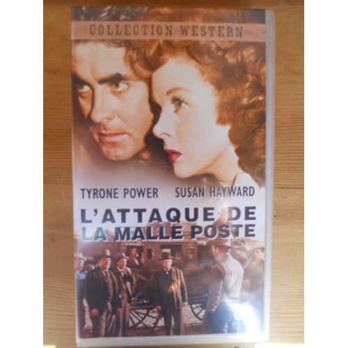 L'attaque De La Malle Poste Avec Tyrone Power Et Susan Hayworth. Cassette Vhs