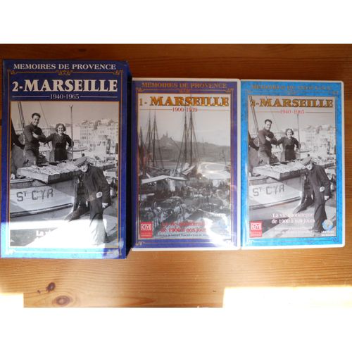 Mémoires De Provence : Marseille Coffret De 2 Cassettes Vhs