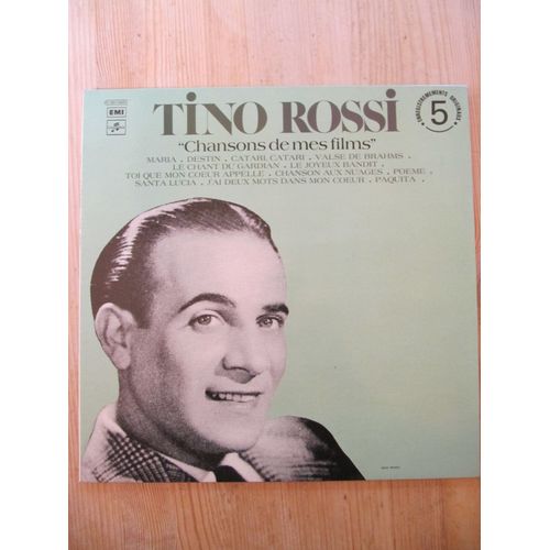 Tino Rossi Chansons De Mes Films 5. Disque Vinyle 33 Tours