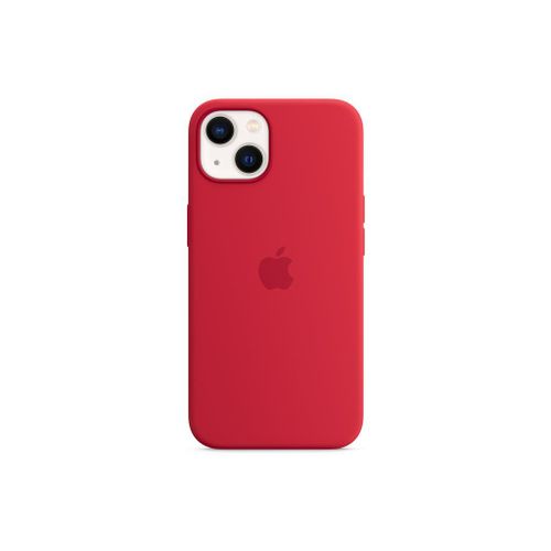 Apple - Coque De Protection Pour Téléphone Portable - Compatibilité Avec Magsafe - Silicone - Rouge - Pour Iphone 13