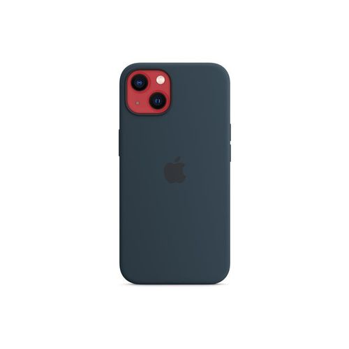 Apple - Coque De Protection Pour Téléphone Portable - Compatibilité Avec Magsafe - Silicone - Bleu Abysses - Pour Iphone 13