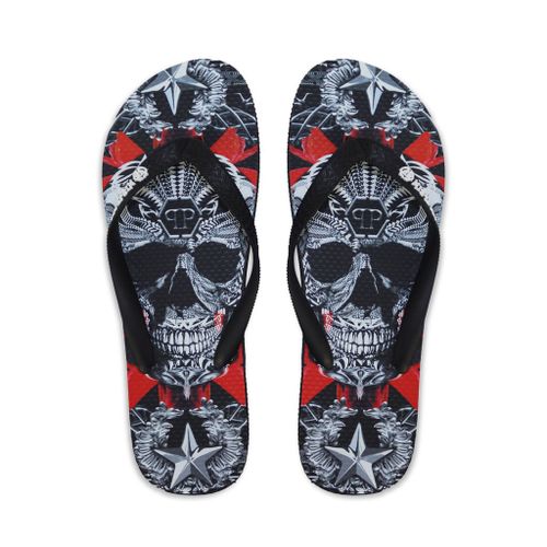 Tong Multi Couleur Homme Philipp Plein Taille 42/43
