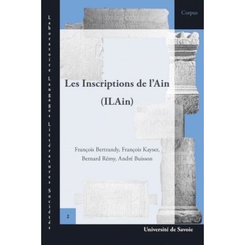Les Inscriptions De L'ain (Ilain)