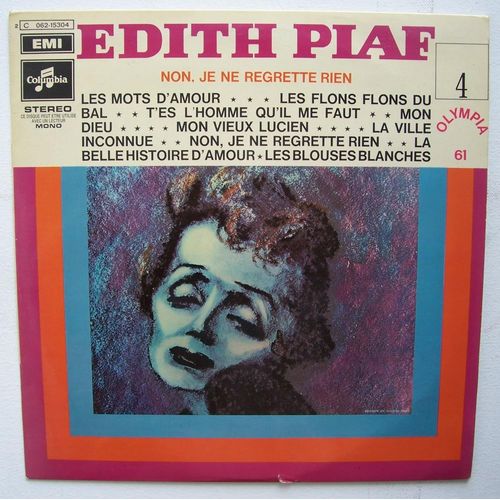 33 Tours A L'olympia 1961 Import Edith Piaf (Artiste) Format : Album Vinyle