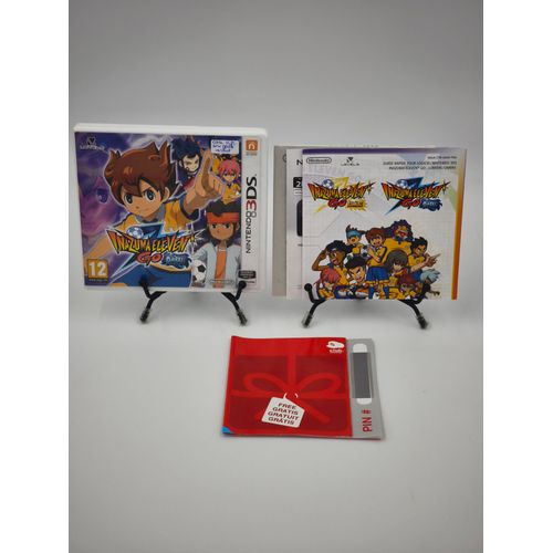 Jeu Nintendo 3ds Inazuma Eleven Go : Ombre En Boite, Complet + Vip Non Gratté